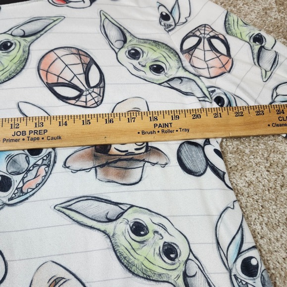 Disney 100 Pajamas L G Mickey Baby Yoda Stitch Spiderman Toy Story - Picture 4 of 8